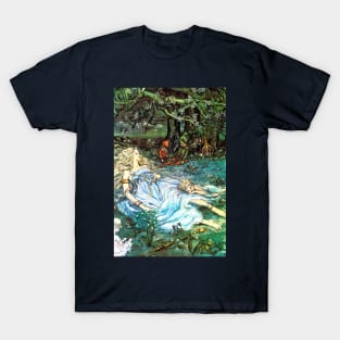 Sleeping Fairy Queen - Harold Gaze T-Shirt